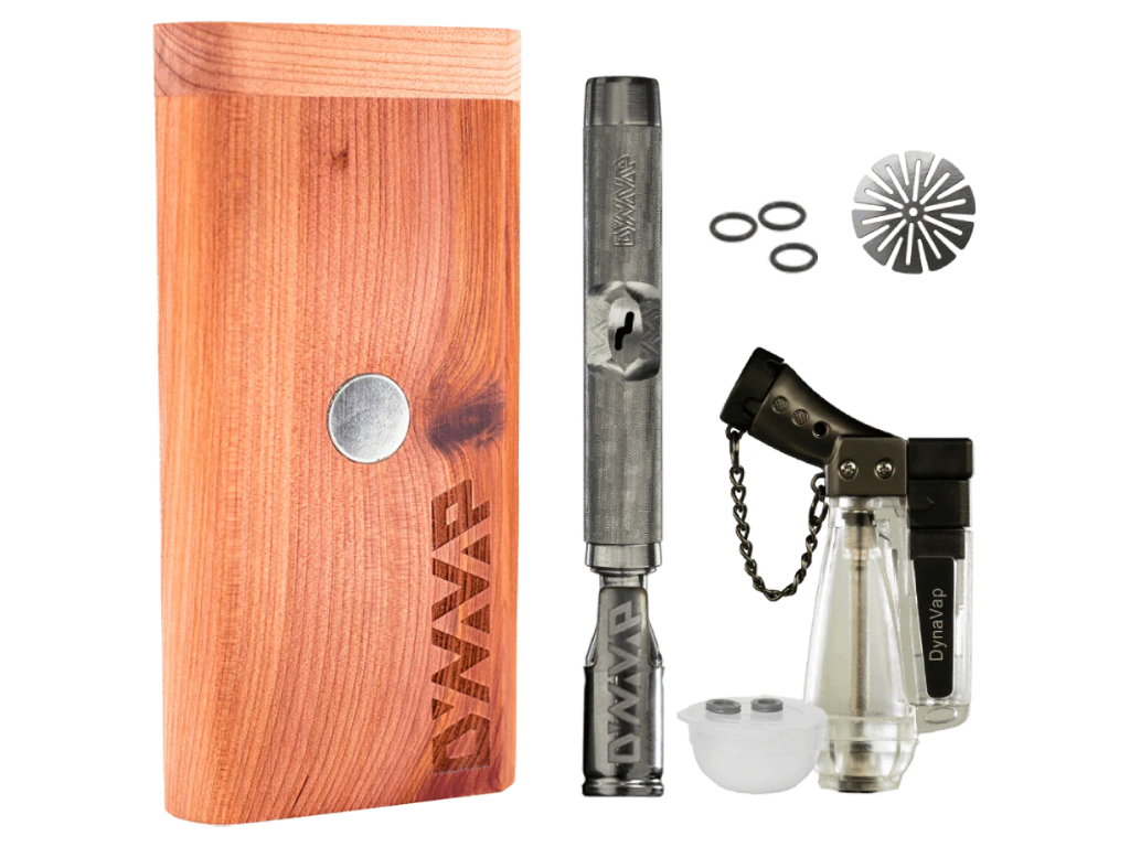 dynavap m7 starter pack with dynasts ccd o-rings dynawax torch lighter