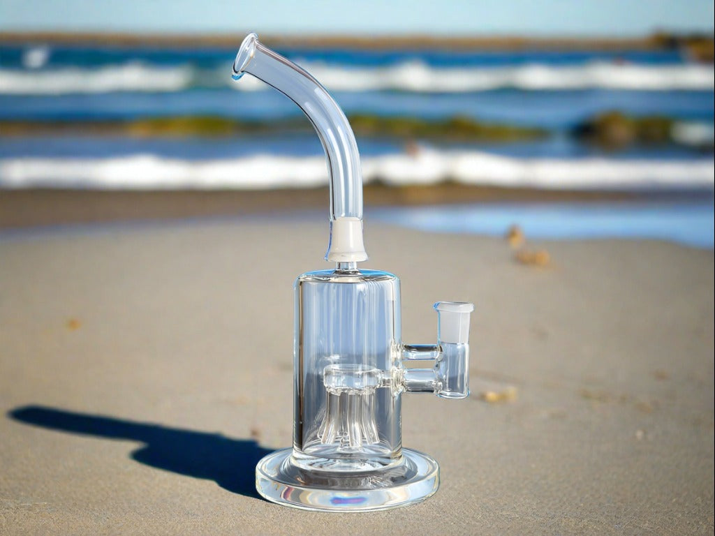 jellyfish large 14mm female water pipe with removable mouthpiece