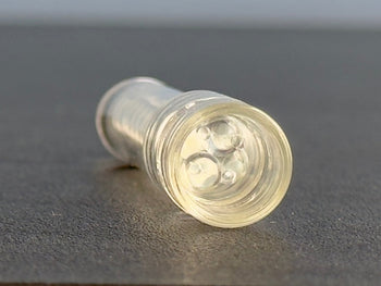 permanent glass screen on sneaky Pete arizer bead stem